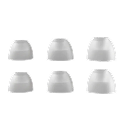 Six replacement hearing aid earbuds